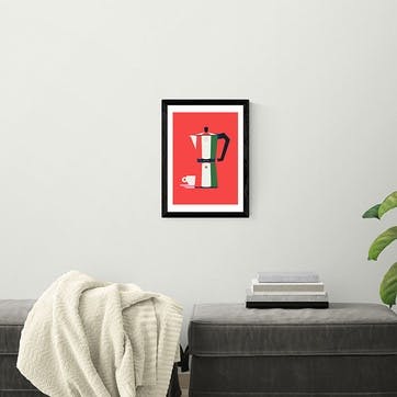 Bo Lundberg Made in Italy Print A3, Black Frame