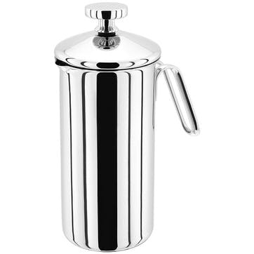 4 Cup Cafetiere 500ml, Stainless Steel