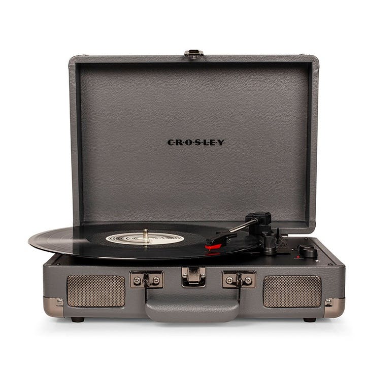 Cruiser Deluxe Plus Portable Turntable, Slate