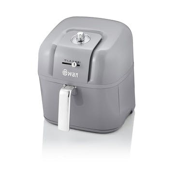 Retro Air Fryer 6L, Grey