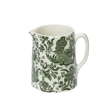 Regal Peacock Tankard Jug, 160ml, Green