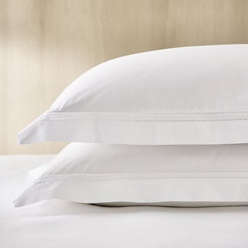 Harper Oxford Pillowcase 50 x 75cm , White
