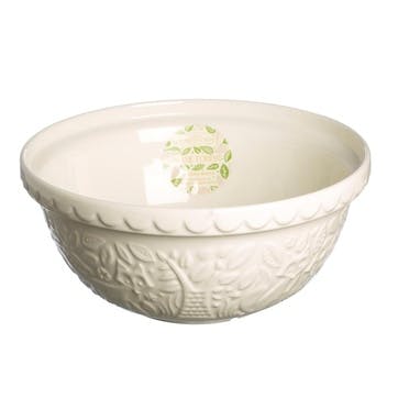 In the Forest Mixing Bowl - 29cm; Cream
