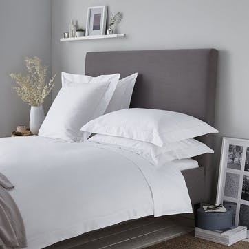 Savoy Duvet Cover, King, White