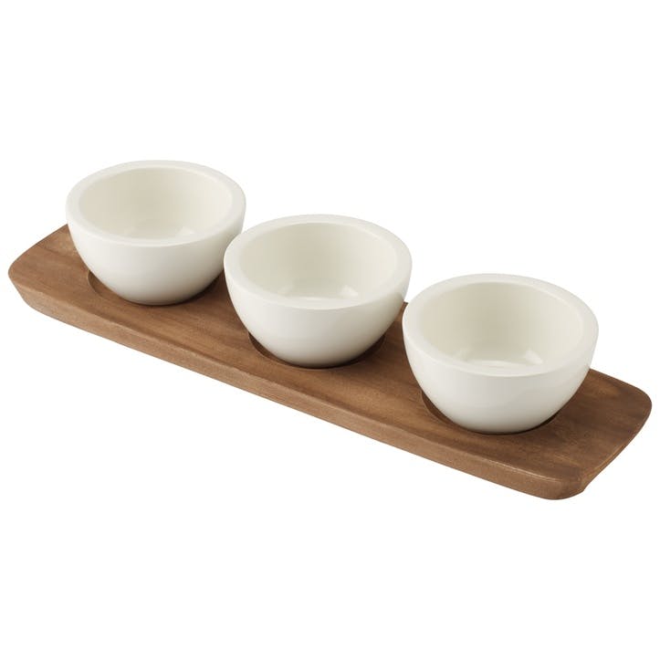 Artesano Original Set of 3 Dip Bowls 30cm Natural