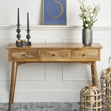 Nordic 3 Drawer Console Table