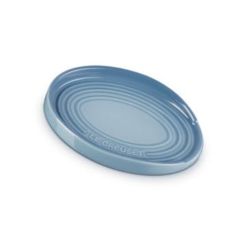 Stoneware Oval Spoon Rest 15cm, Chambray