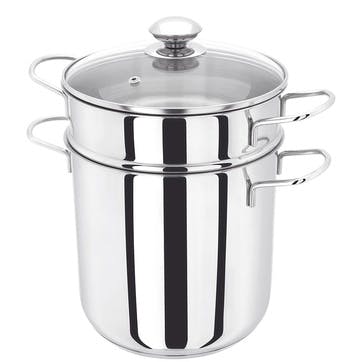 Speciality Pasta Pot 5.2L, Stainless Steel
