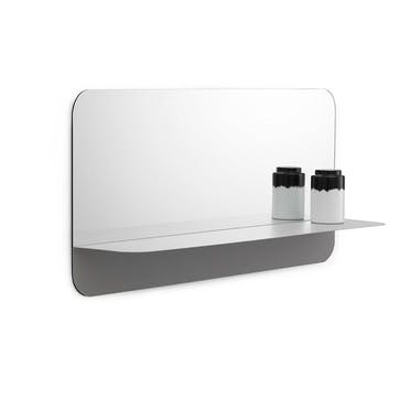 Mirror, H40 x D17cm, Normann Copenhagen, Horizon, Grey