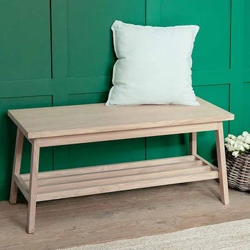 Hambledon  Hallway Bench 100cm, Natural