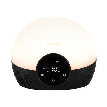 Alarm clock, H16 x W19 x D12cm, Lumie, Bodyclock Glow 150, black