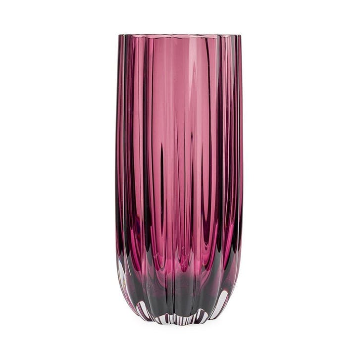 Ripple Vase H25cm, Heather