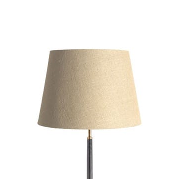 Straight Empire Shade in Natural Linen, 40cm