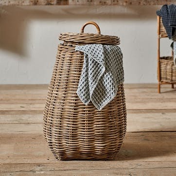 Amandi Laundry Bin, Rattan