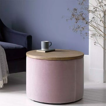 Ringo Storage Drum  , Pavilion Pink Brushstroke