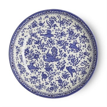 Regal Peacock Pasta Bowl, D23cm, Blue