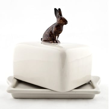 Hare Butter Dish