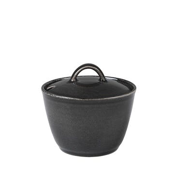 Nordic Coal Sugar Bowl D10.5cm, Black