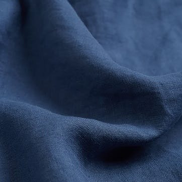 Blueberry Linen Duvet Cover, King