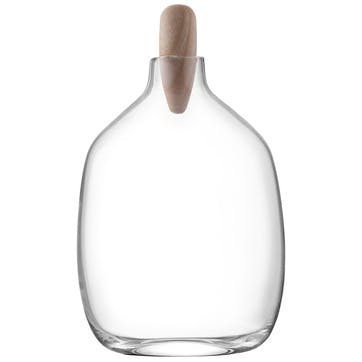 Float Decanter with Ash Stopper 1.5L, Clear