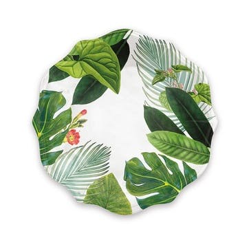 Amazon Floral Melamine Dinner Plate, 30cm