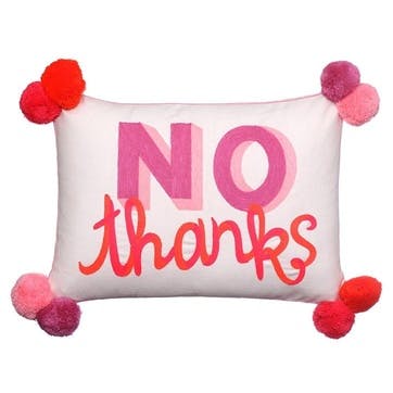 Yes Please / No Thanks Cushion