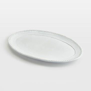 Hillcrest Platter, White