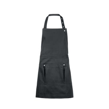 Canvas Garden Apron 100 x 74cm, Dark Grey