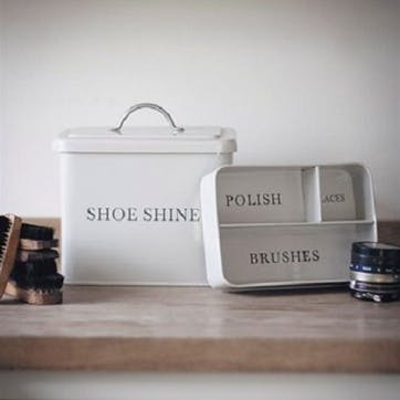 Shoeshine Box in Chalk
