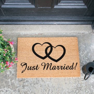 Just Married Doormat