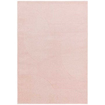 Muse Geometric Rug L120 x W170cm, Pink