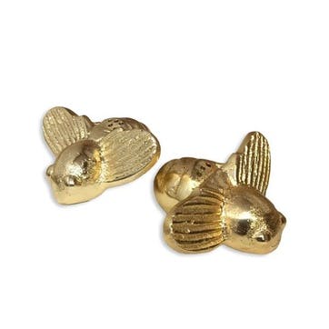 Bee Cruet Set, Gold