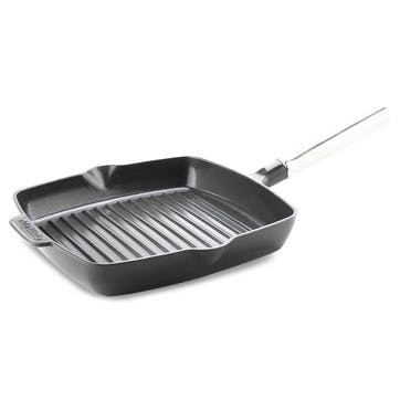 Featherweights Ceramic Non-Stick Square Grillpan, 26cm