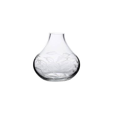 Ferns Crystal Vase