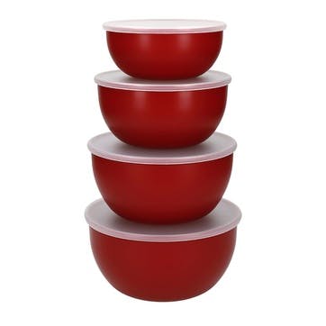 Universal Prep Bowl Set, Red