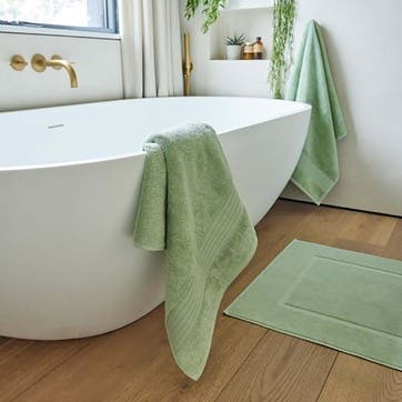 Organic Eco Twist Bath Sheet, Thyme