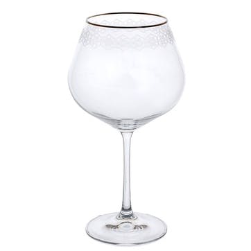 Gatsby Pair of Copa Gin and Tonic Glasses 570ml, Clear