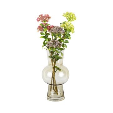 Gleam Medium Vase H25cm, Moss Green