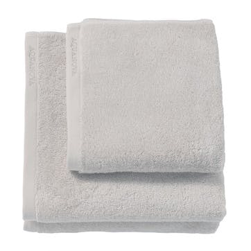 Hand towel, 55 x 100cm, Aquanova, London, cool grey