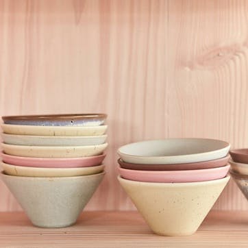 Yuka Set of 3 Bowls D11cm, Multi Pastels