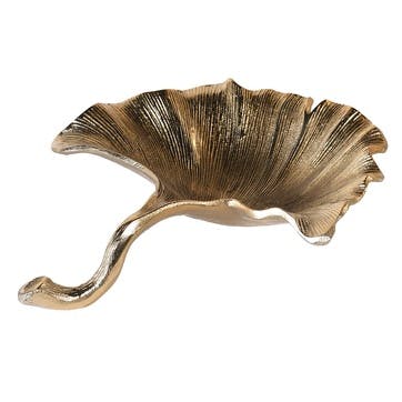 Leaf Dish D18cm, Gold