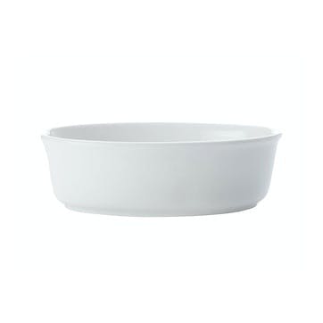 White Basics Oval Pie Dish 18cm, White
