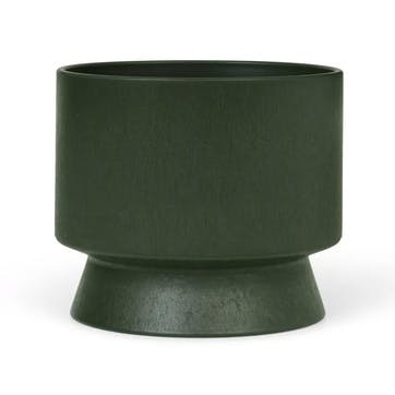 RO Flowerpot, D15cm, Dark Green