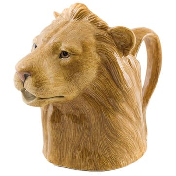 Lion Water Jug H27.5cm Orange