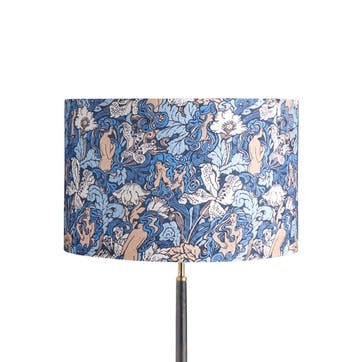 Sanderson's Drum Lampshade D45cm, Opal and Lily Forbidden Fruit