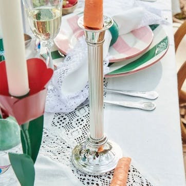 Column Candle Holder H25cm, clear