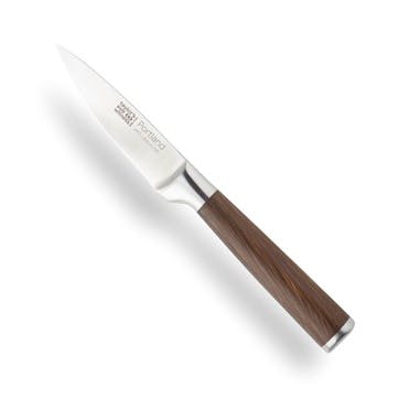 Portland Paring Knife 10cm, Walnut