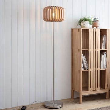 Kingston Floor Lamp H162cm, Ash