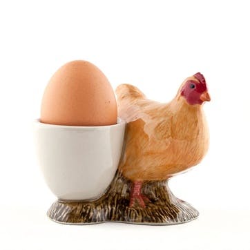 Buff Orpington Egg Cup, H8cm, Orange