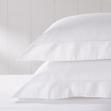 Cranleigh Standard Oxford Pillowcase, White